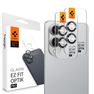 OS?ONA APARATU SPIGEN OPTIK PRO GLAS.TR EZ FIT CAMERA PROTECTOR 2-PACK GALAXY S25 EDGE BLACK